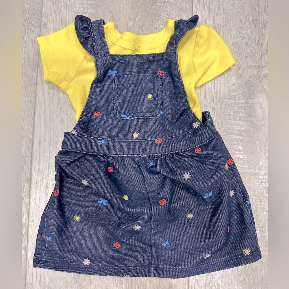 Carter’s Dress and bodysuit matching set NWOT